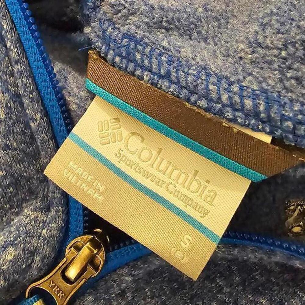 Columbia Women's Blue Zip-Up Hoodie Jacket - Picture 3 of 3